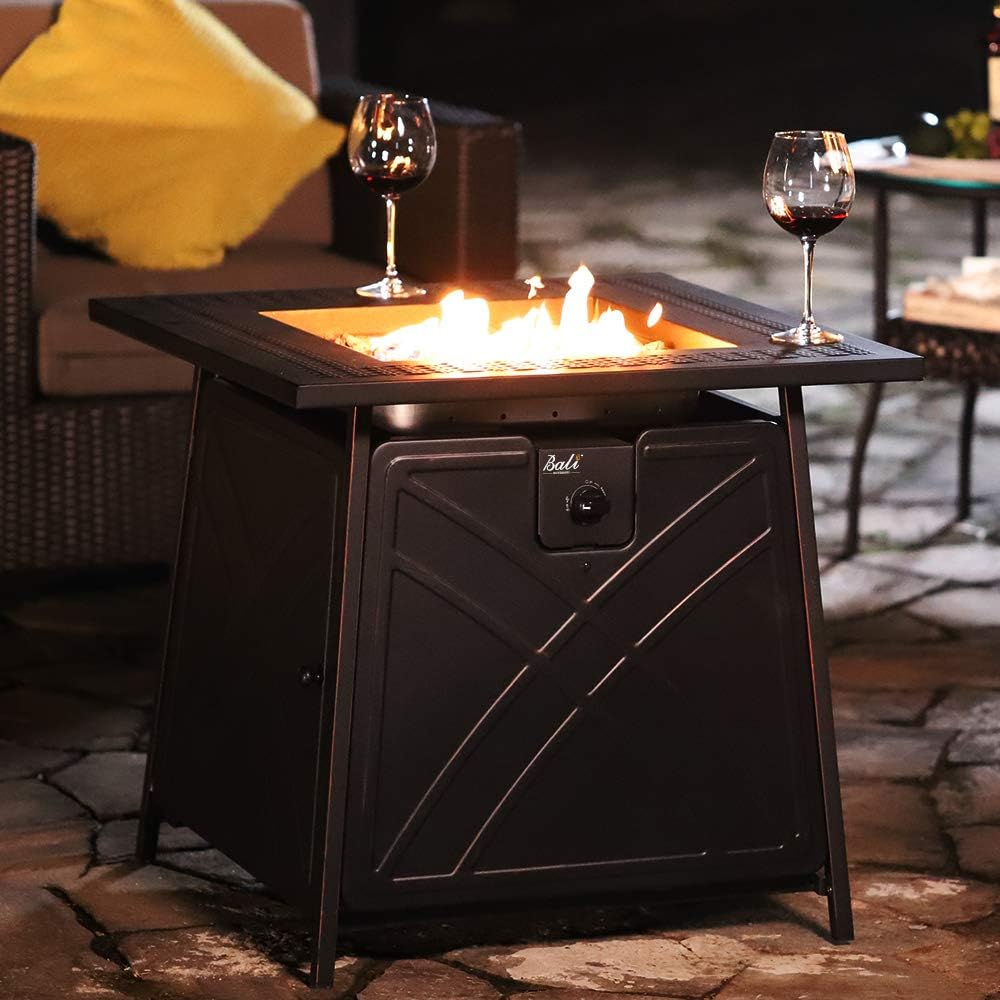 BALI OUTDOORS Gas FirePit Table Review