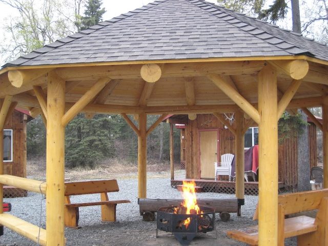 Can I Install A Fire Pit Under A Pergola Or Gazebo?