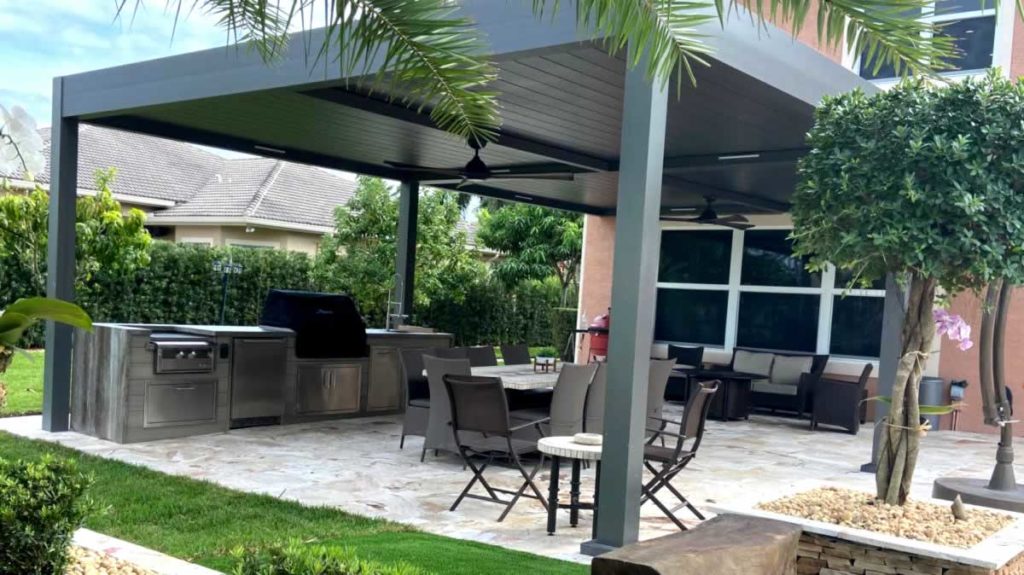 Can I Install A Fire Pit Under A Pergola Or Gazebo?