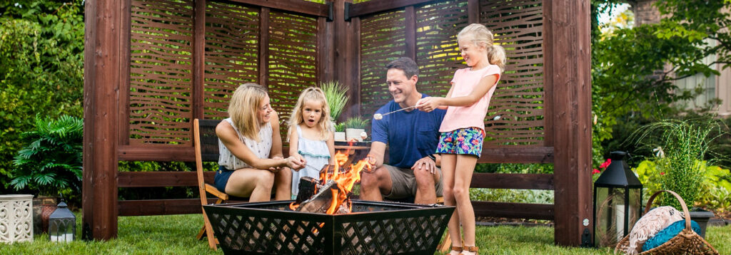 Can I Install A Fire Pit Under A Pergola Or Gazebo?