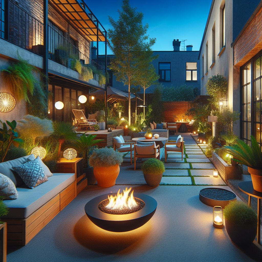 Can I Use A Fire Pit In A Small Backyard Or On A Balcony?