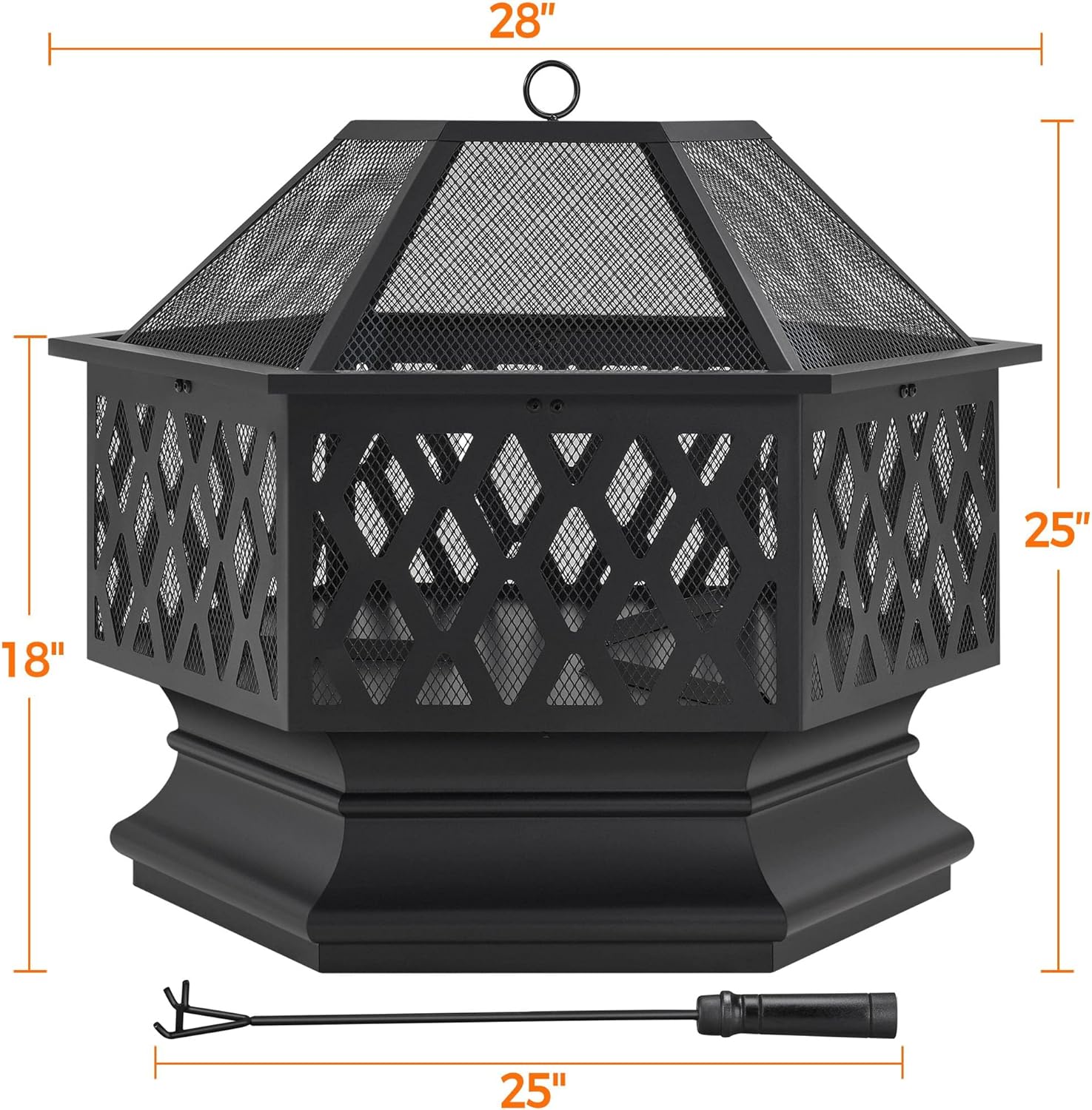 Hex Shaped Firepit Bowl Review