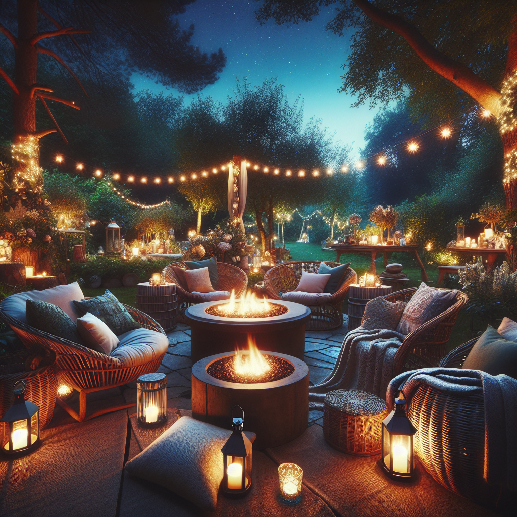 How Do I Create A Romantic Atmosphere With My Outdoor Fire Pit?