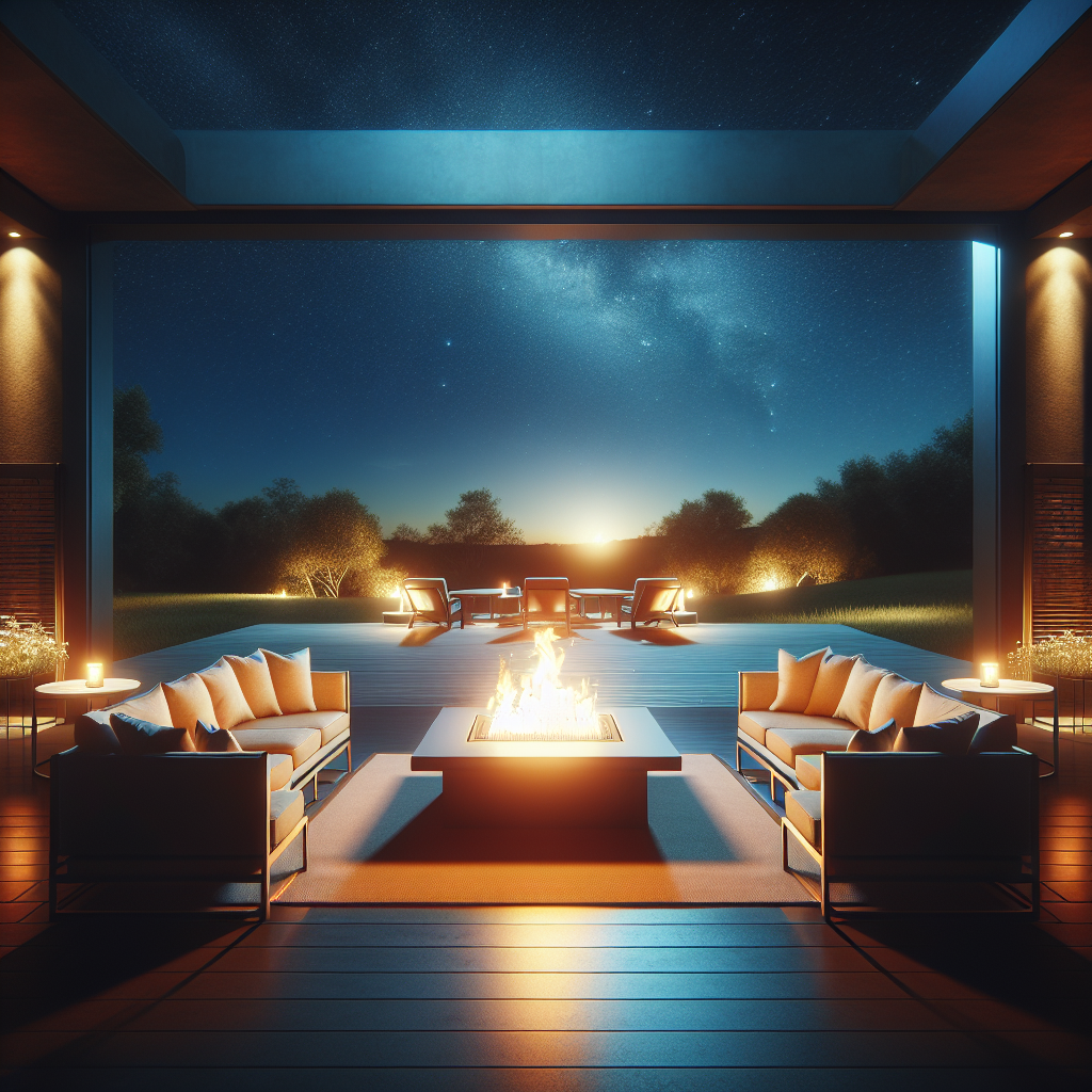 How Do I Create An Inviting Atmosphere With Outdoor Fire Table Seating?