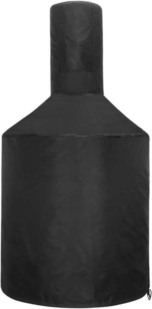 QEES Outdoor Patio Chiminea Cover,Chimney Fire Pit Heater Cover,Chiminea Accessories Outdoor Patio Chiminea Covers,Chiminea Cover Outdoor Waterproof,Durable Chiminea Fire Pit Cover