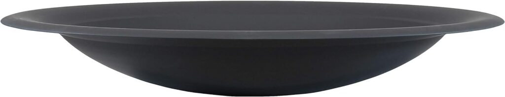 Sunnydaze Steel Replacement Fire Bowl for DIY or Existing Fire Pits - Black High-Temperature Paint Finish - 39-Inch