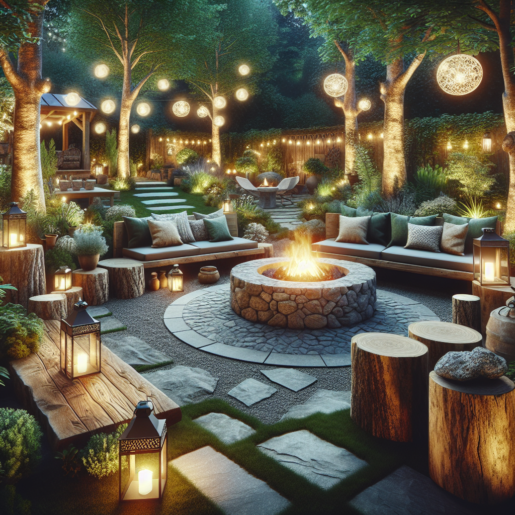 What Are Some Unique Fire Pit Landscaping Ideas?