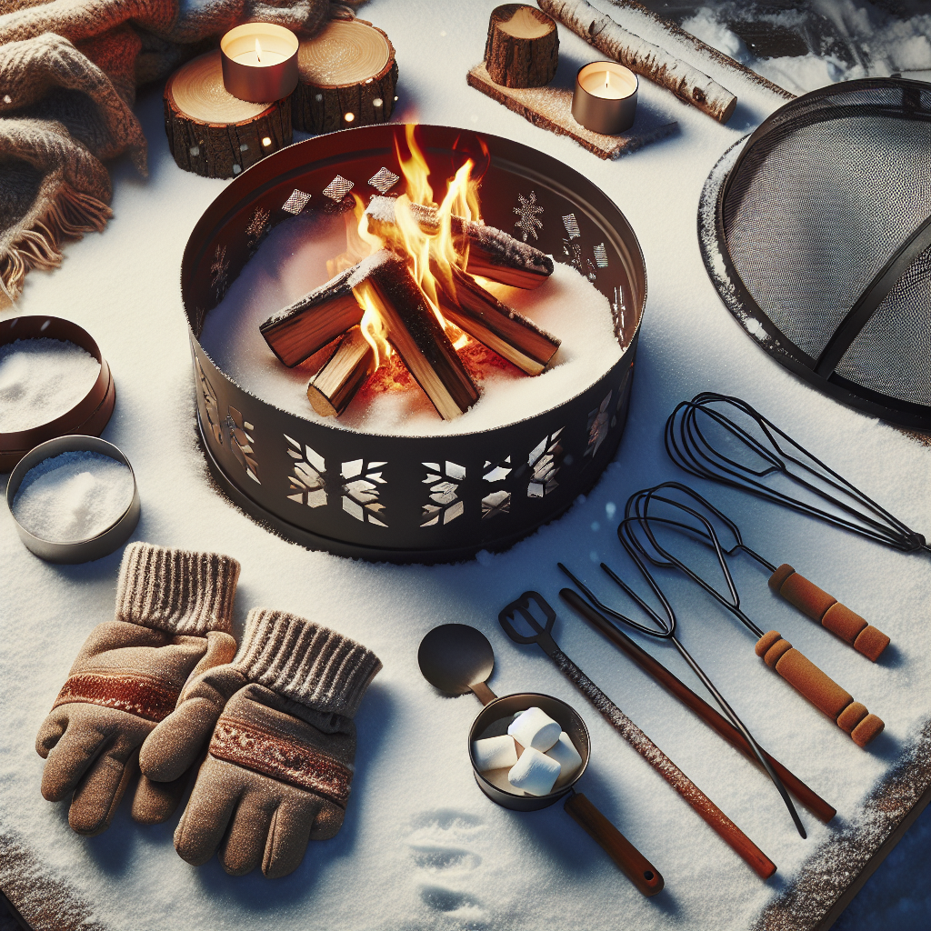 What Are The Best Fire Pit Accessories For Winter Use?