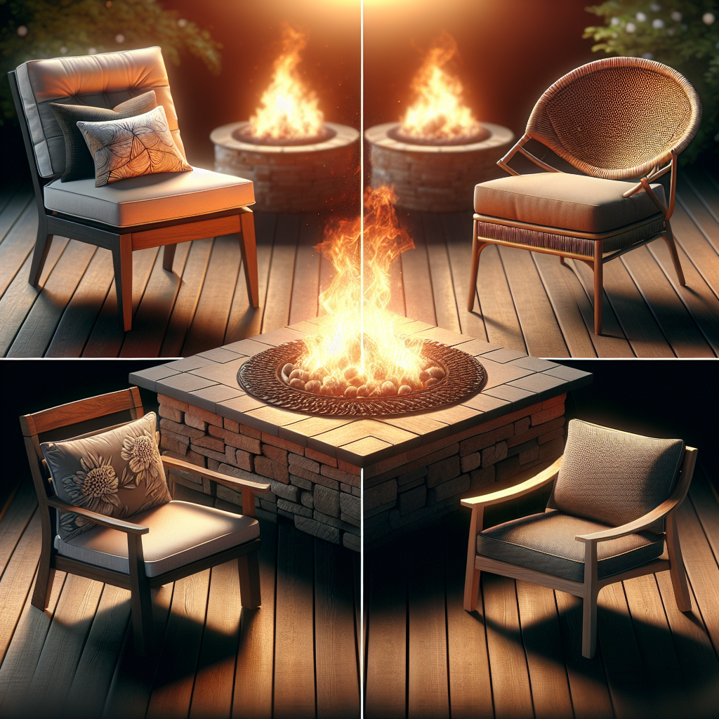 What Are The Best Fire Pit Seating Materials For Comfort?