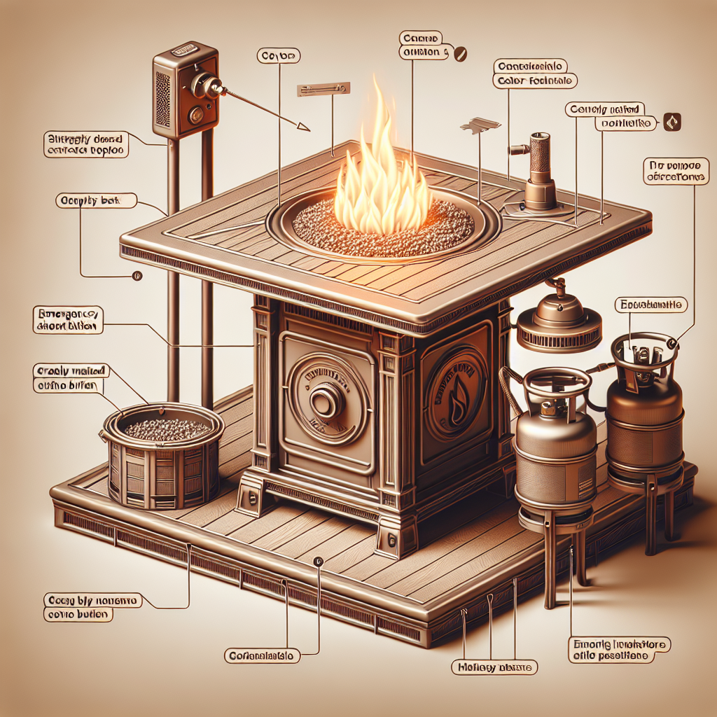 What Are The Key Safety Features To Look For In A Gas Fire Table?