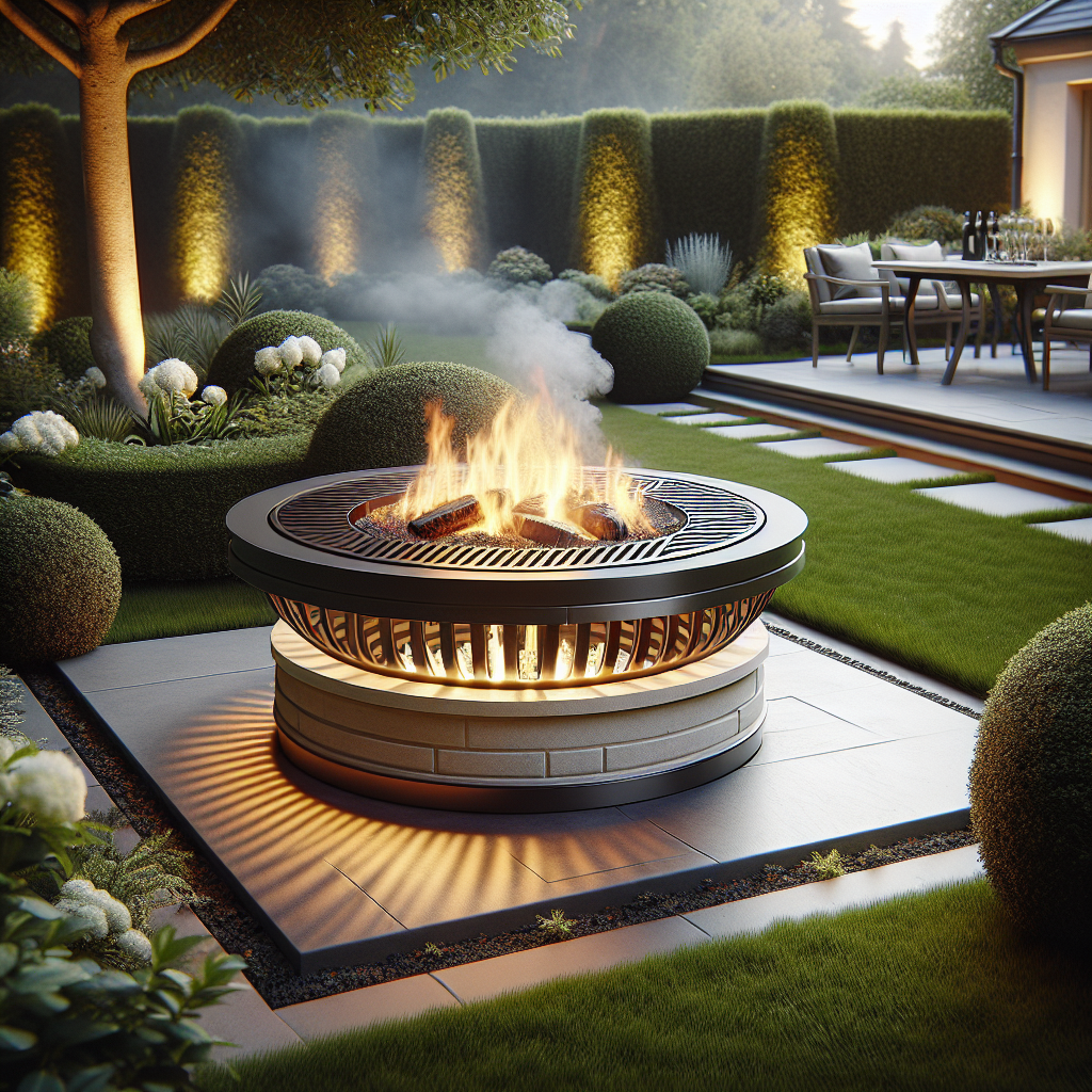 Are There Outdoor Fire Pit Designs That Can Be Used As A Barbecue Grill?