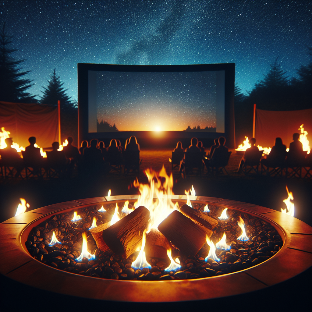 Can I Use My Fire Pit As A Source Of Warmth For An Outdoor Movie Night?