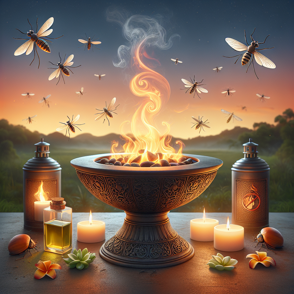 Can I Use My Fire Pit For Insect Control With Citronella Candles Or Oils?