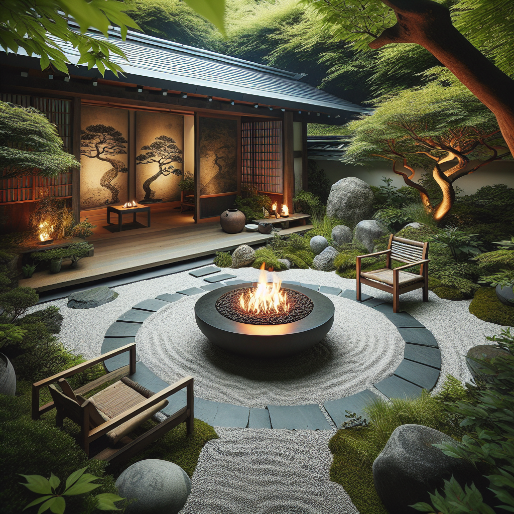 How Do I Incorporate A Fire Pit Into A Zen Garden Or Meditation Space?