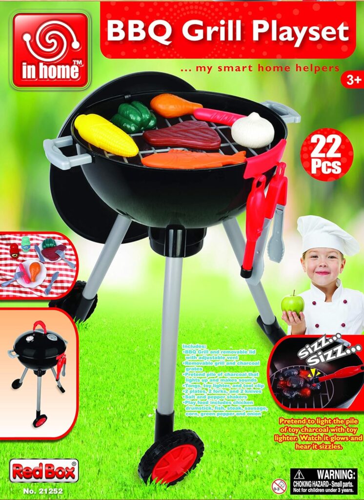 Redbox Red Box Light  Sound Barbeque Grill Set