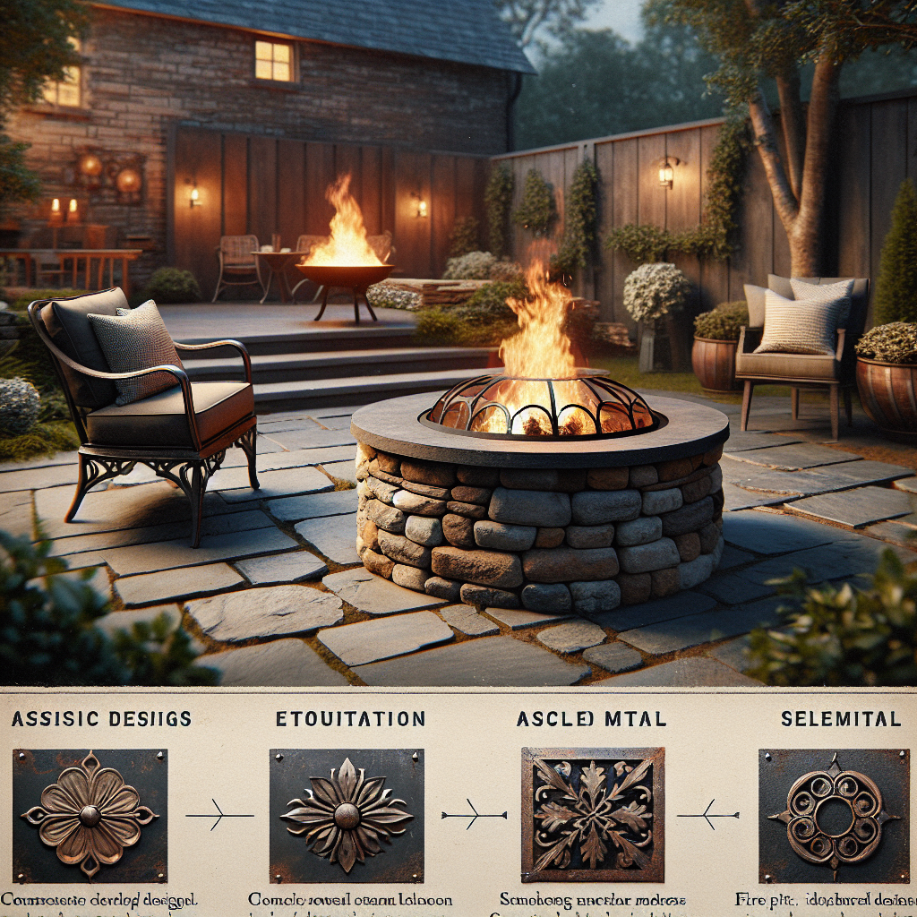 What Are The Best Fire Pit Design Ideas For A Rustic Or Country Setting?