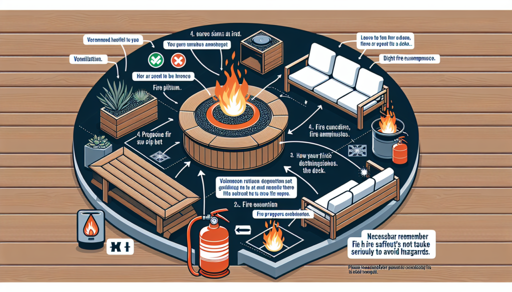 What Are The Safety Considerations For Using Propane Fire Pits On A Deck?