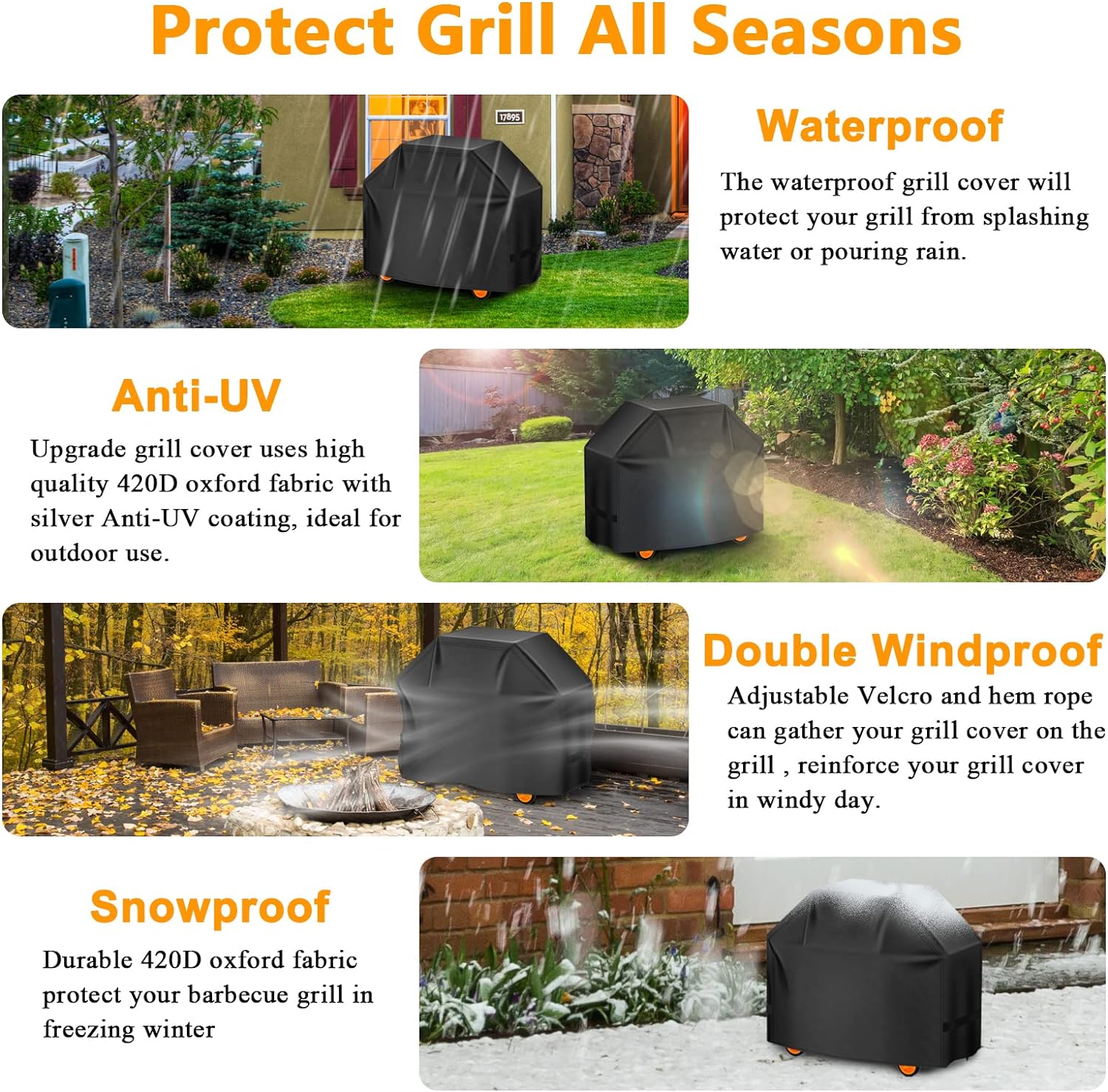 Aoretic Grill Cover 30 inch Gas BBQ-Cover Review