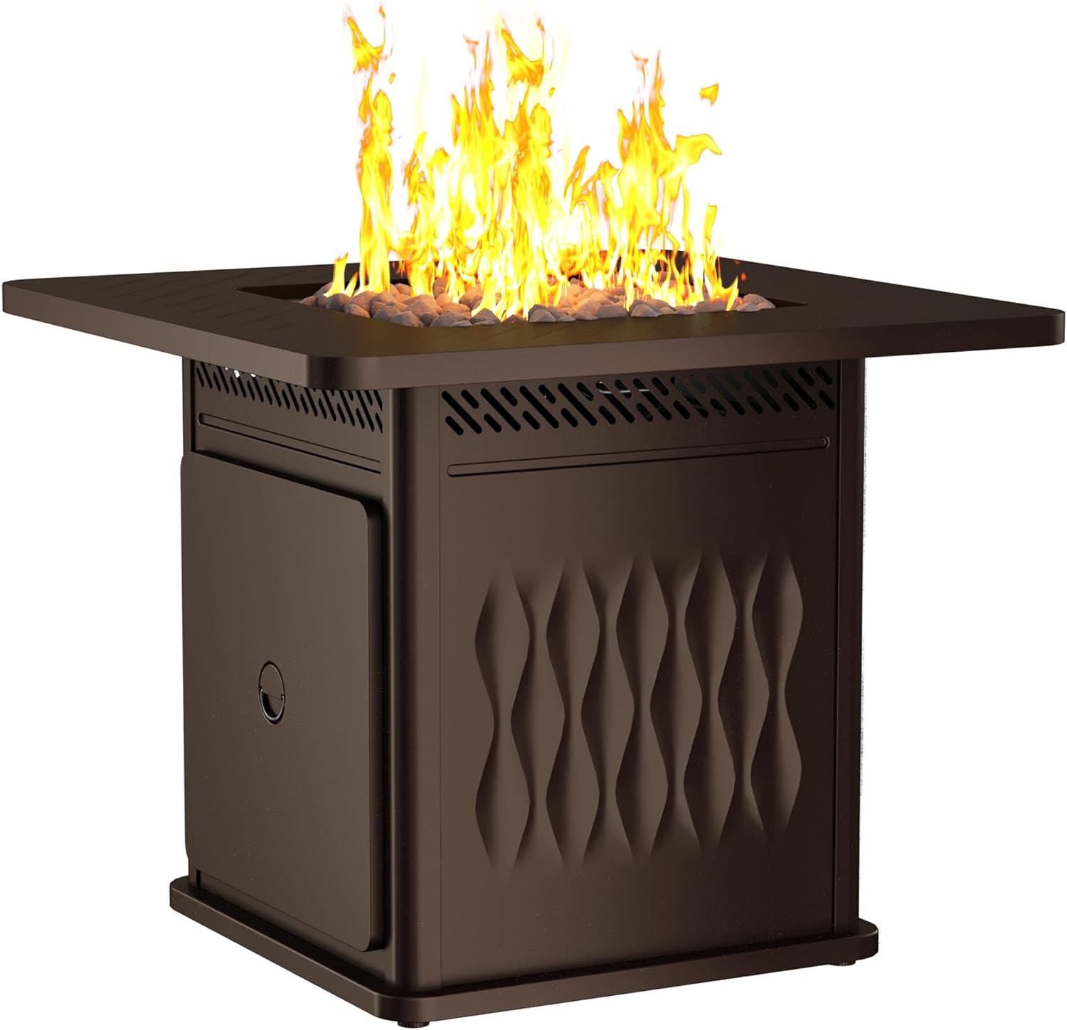 EAST OAK Propane Fire Pit Table Review