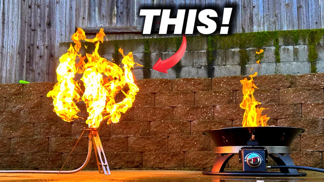 How Do I Control The Flame Height On A Propane Fire Pit?