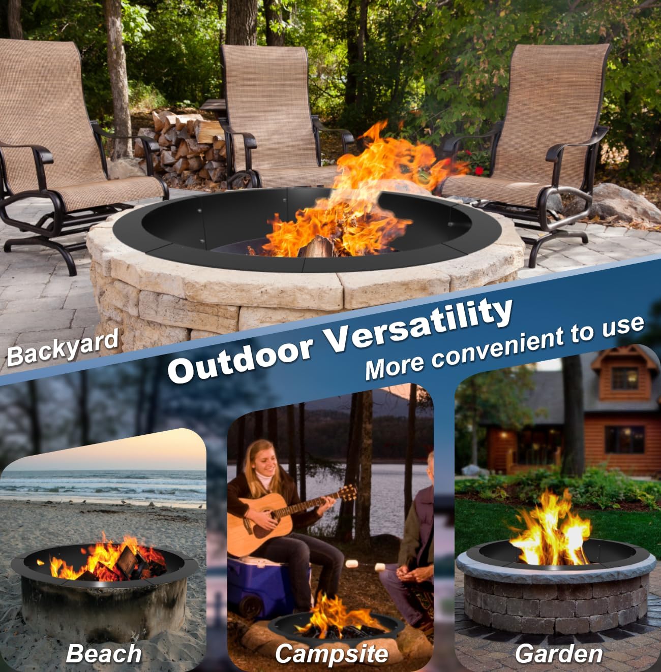 Round Fire Pit Ring Insert Review