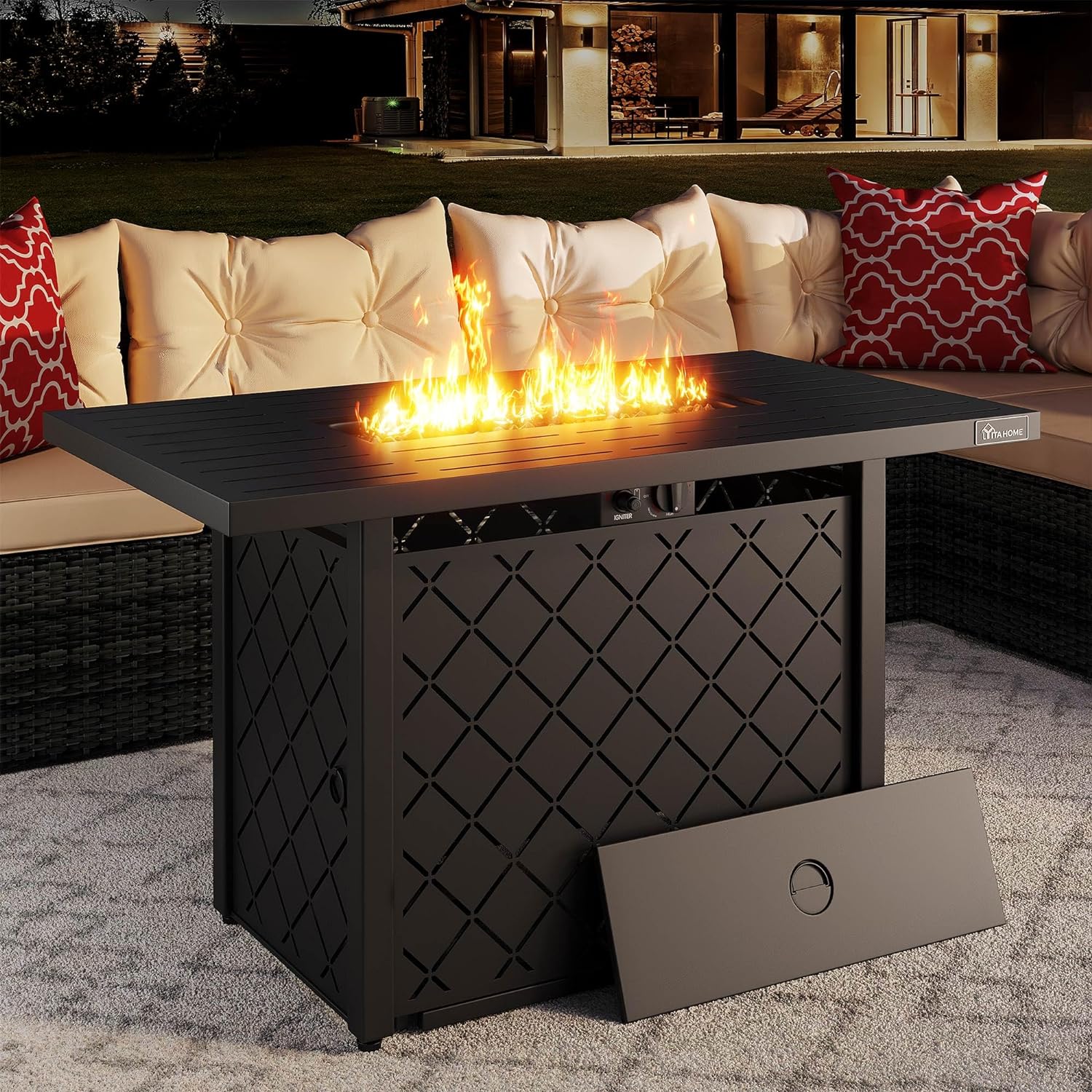 YITAHOME Fire Pit Table Review
