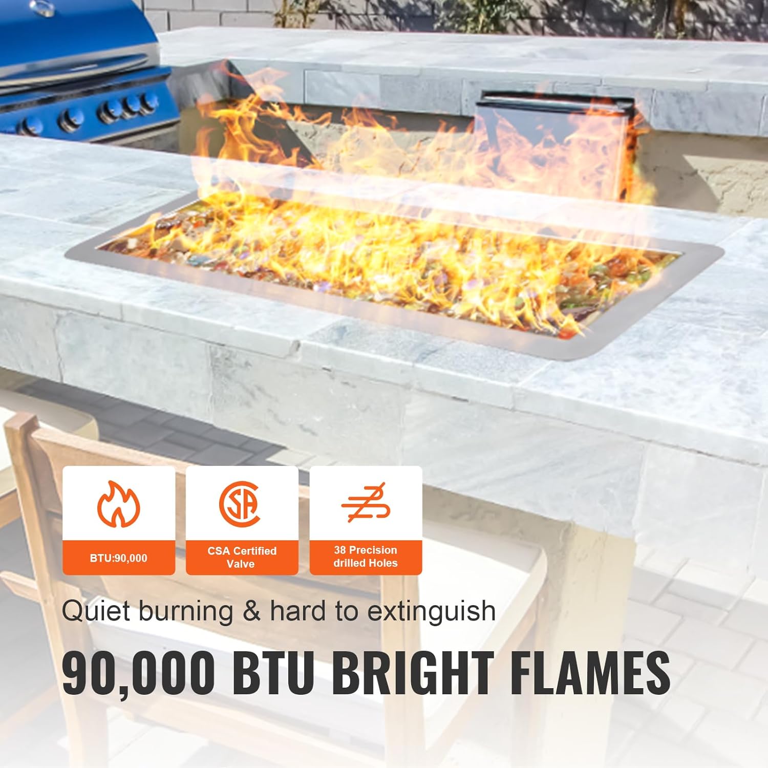 Stainless Steel Fire Pit Burner Kit Review