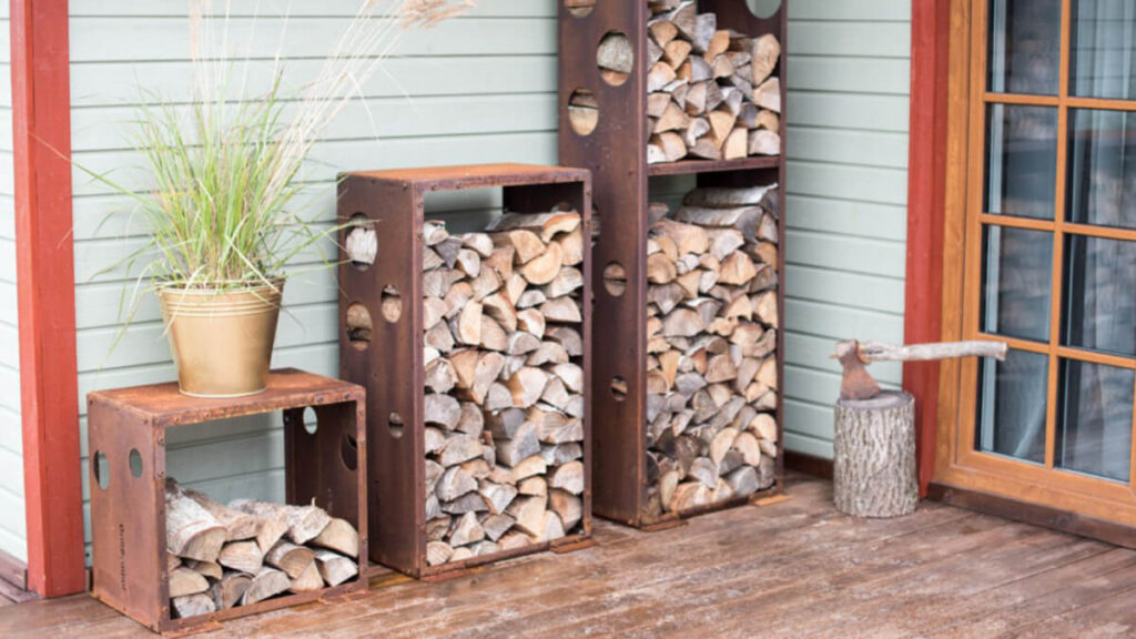 Whats The Best Way To Store Firewood For A Wood Fire Pit?
