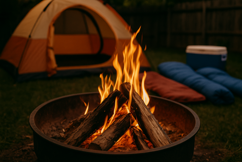 Can I Use My Wood Fire Pit For A Backyard Camping Experience? Can I Use My Wood Fire Pit For A Backyard Camping Experience?