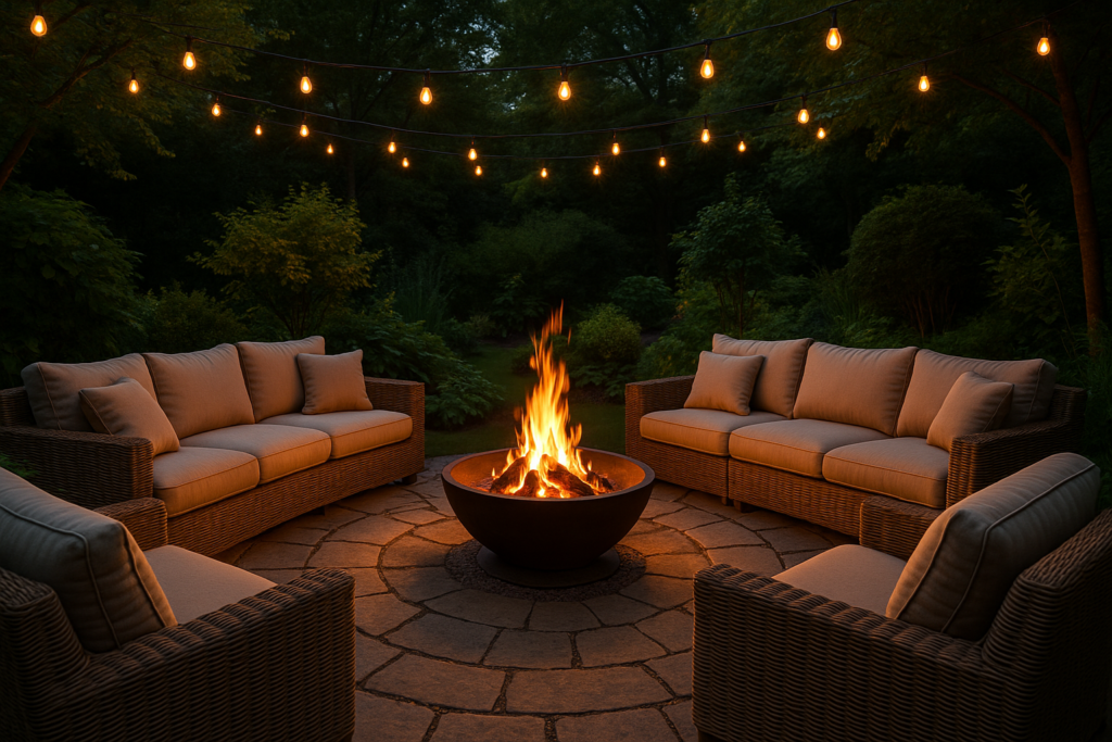 How Do I Incorporate A Wood Fire Pit Into My Garden Or Landscaping?