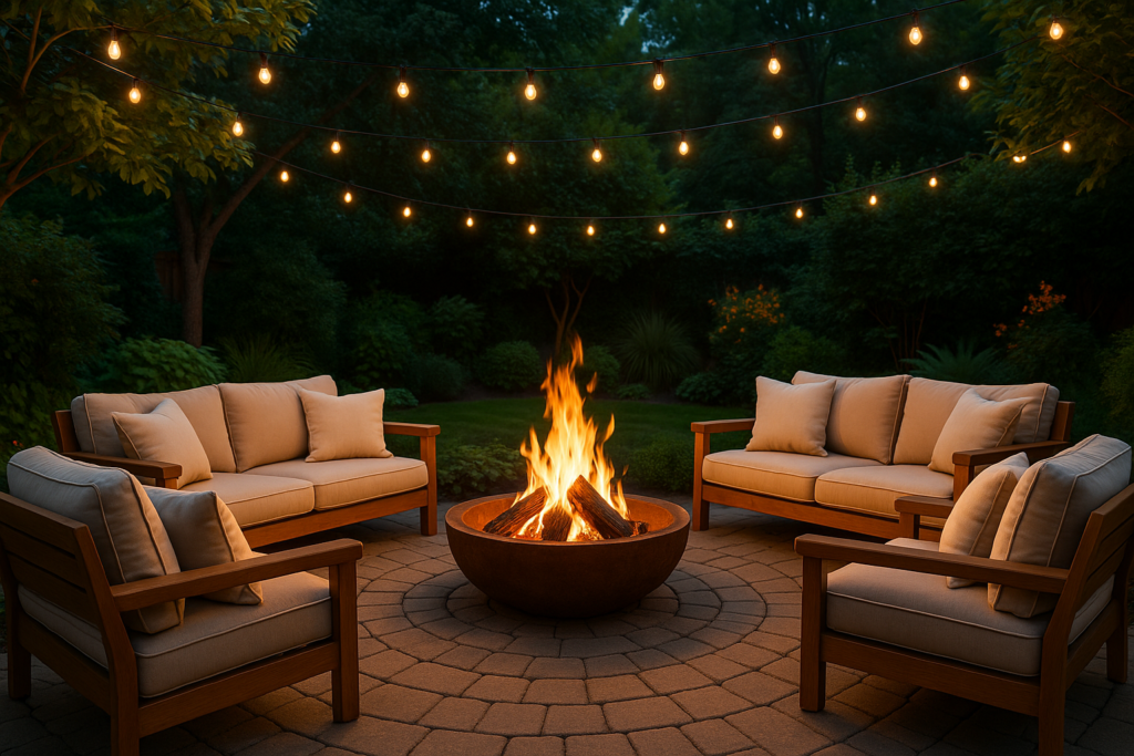 How Do I Incorporate A Wood Fire Pit Into My Garden Or Landscaping?