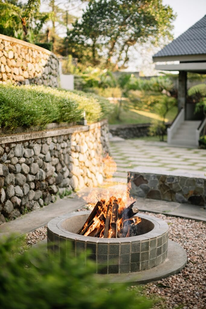 How Do I Incorporate A Wood Fire Pit Into My Garden Or Landscaping?